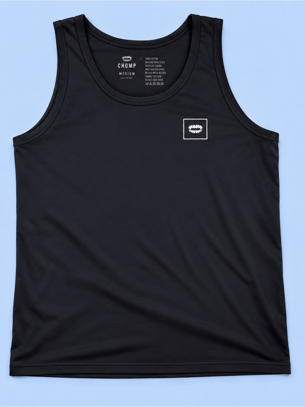 CHOMP Men's Black Performance Tank Top